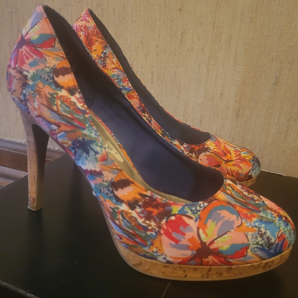 Fioni Women's Size 11 Heels Multicolored High Heels